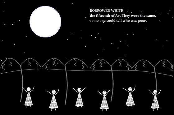 Borrowed white