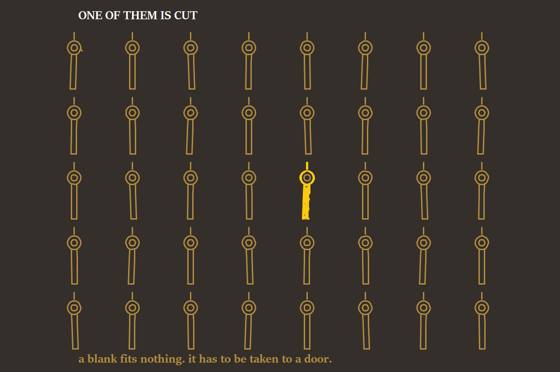 One of them is cut