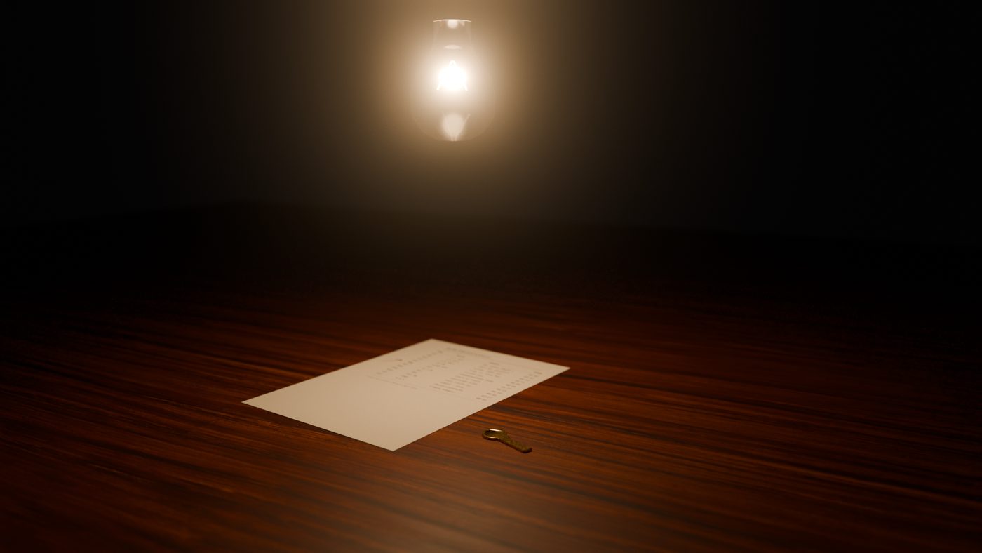 A work light remade in Blender